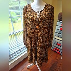 Time And Tru Midi Dress